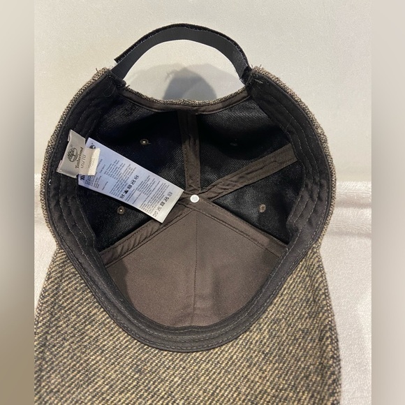 Timberland Tweed Adjustable Gray Baseball Hat Cap Patch Logo - Picture 8 of 10